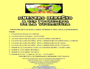 TALLER Nuestro Derecho a ser protegidas de la violencia