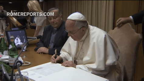 Papa Francisco a Familias