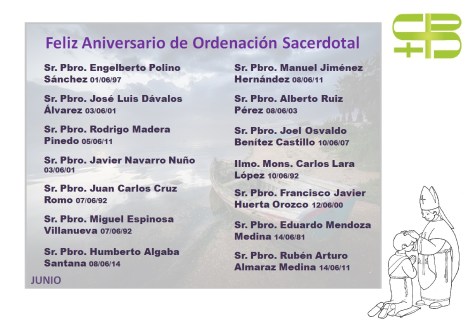 Felicitaciones Junio 2017