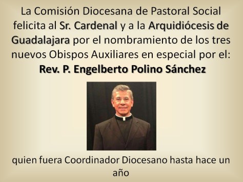 Felicitación Rev. P. Engelberto