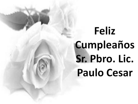 Felicitacion Pbro. Paulo